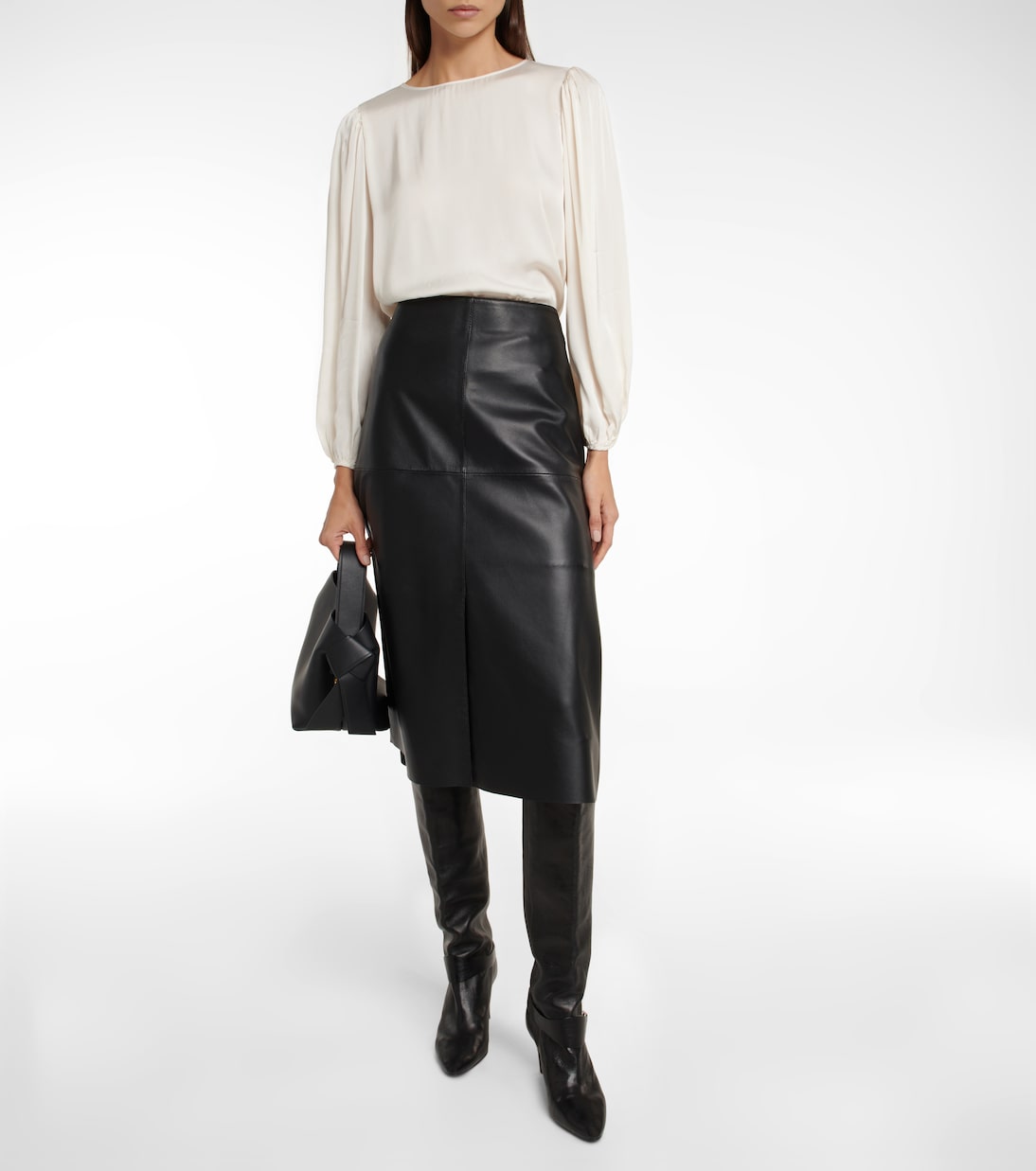 Top Leila aus Satin | Velvet