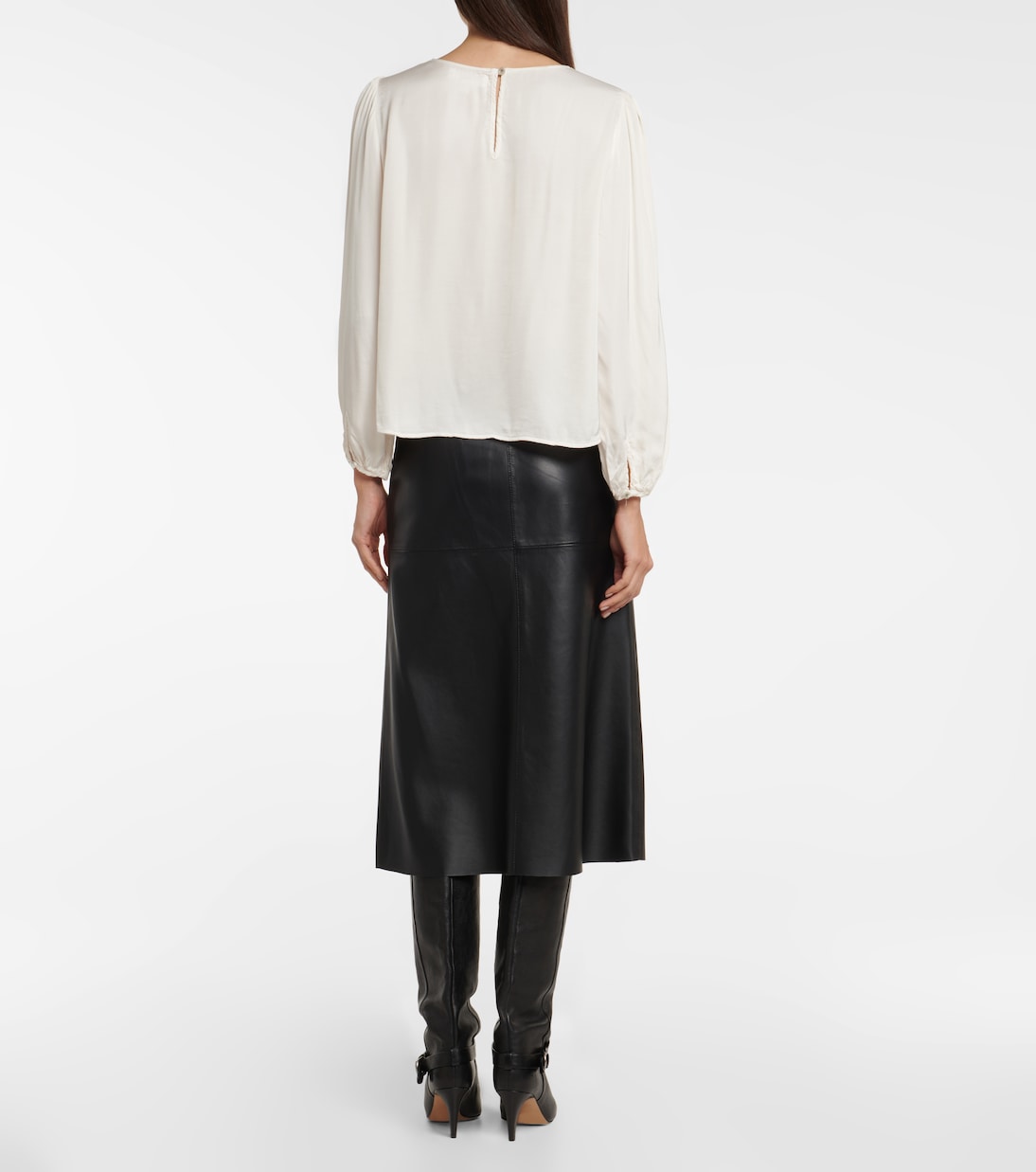 Top Leila aus Satin | Velvet