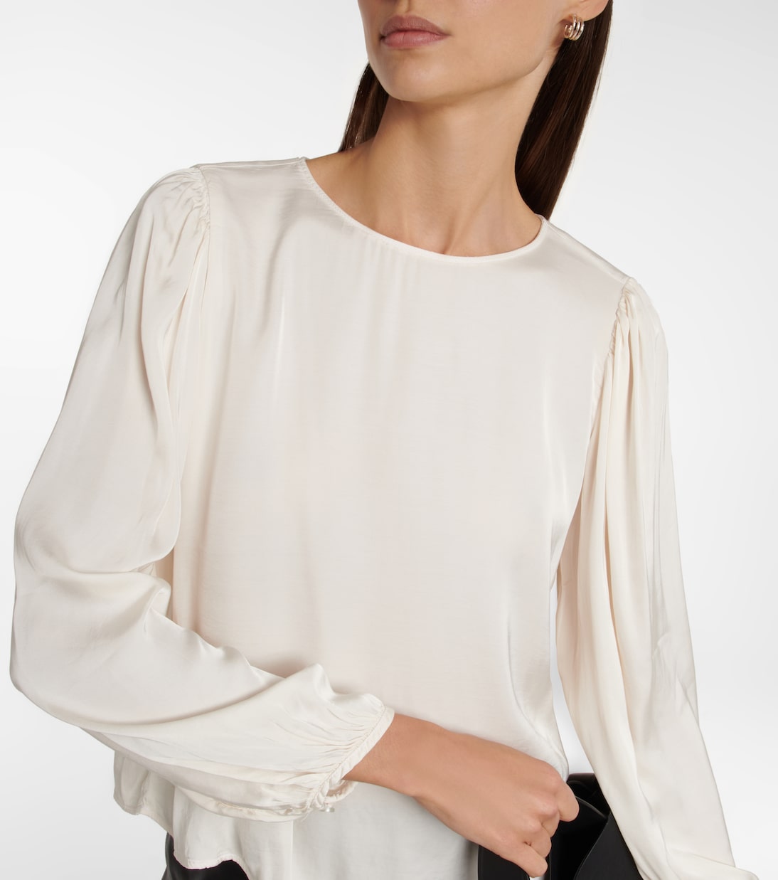 Top Leila aus Satin | Velvet