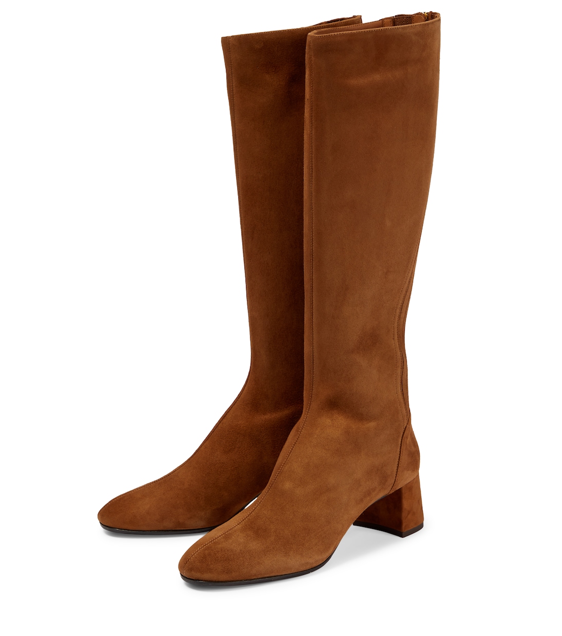 Saint Honore suede knee-high boots | Aquazzura