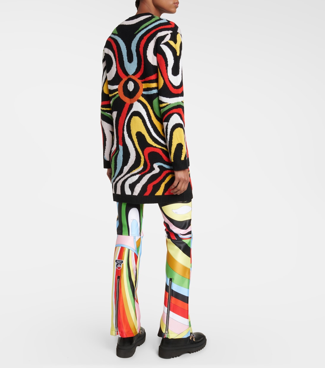 x Fusalp - Cardigan in lana con intarsi | Pucci