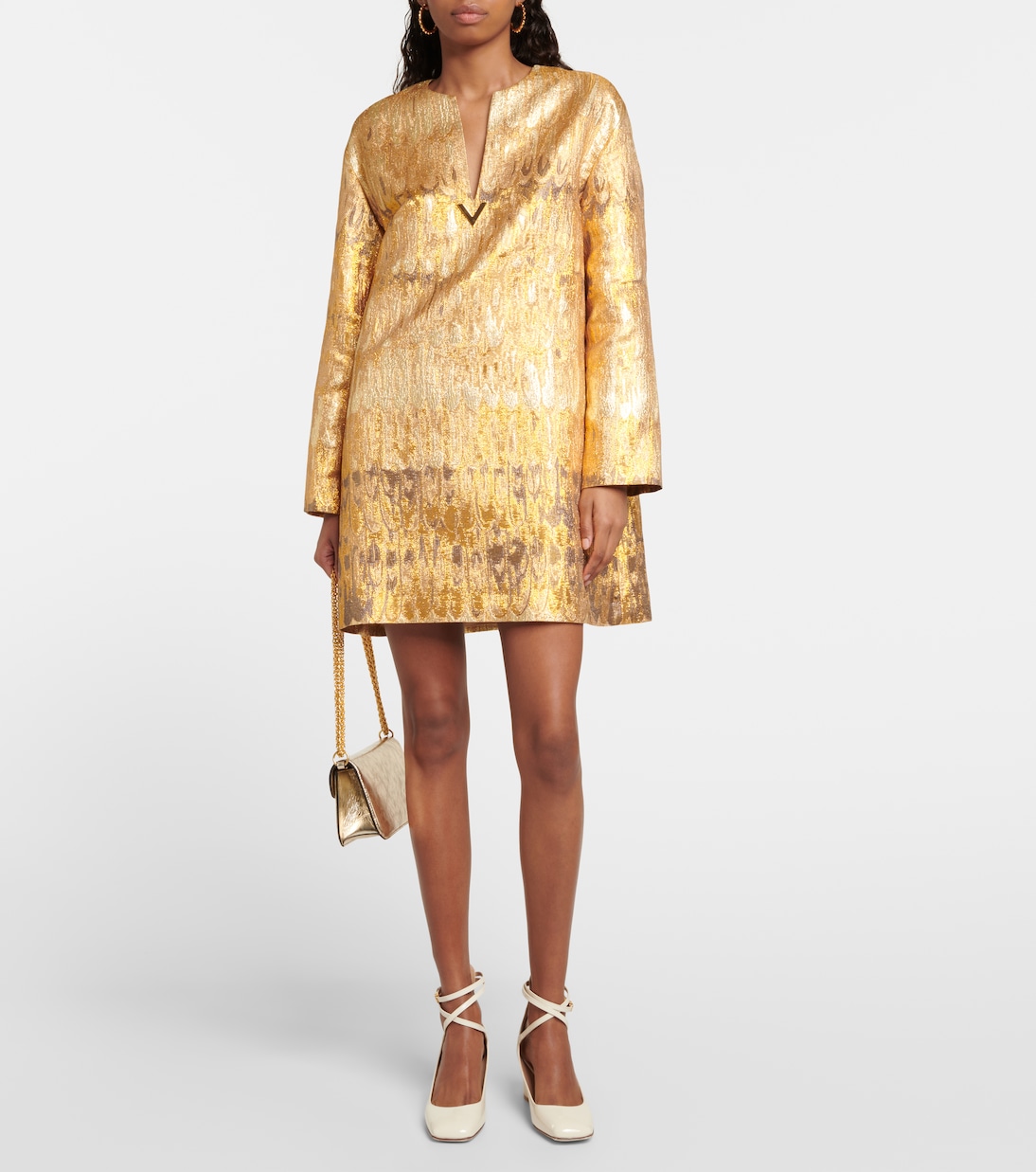 Tan-Go patent leather pumps | Valentino Garavani