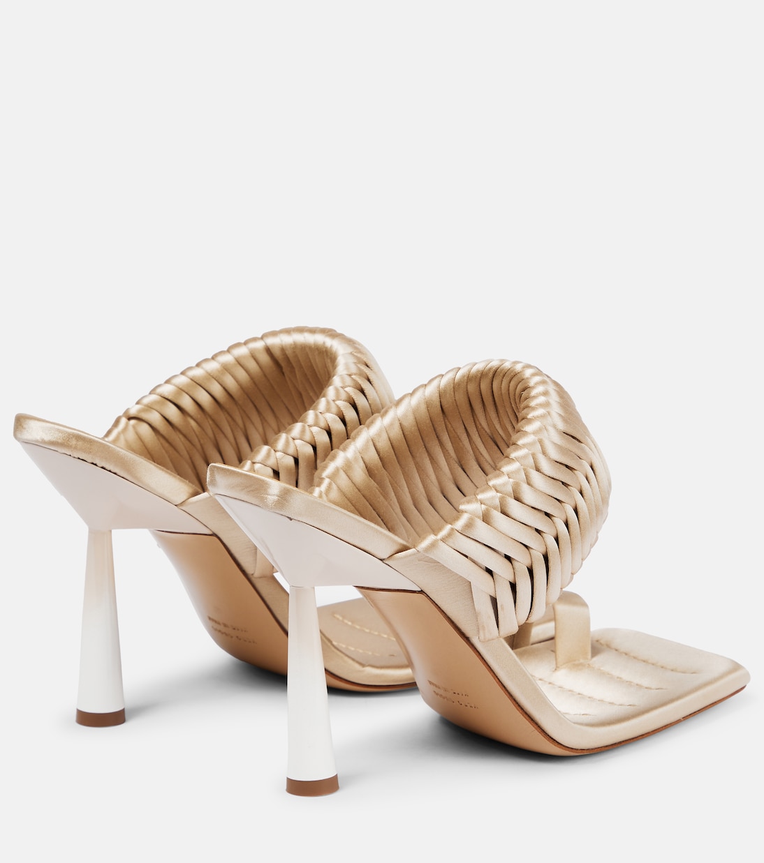 Rosie 1 satin sandals | Gia Borghini