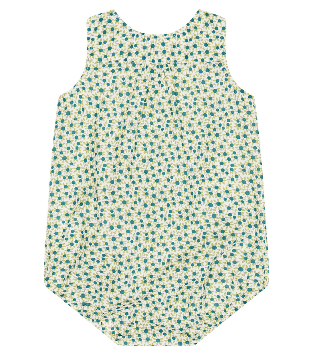 Baby - Jumpsuit corta Nico in cotone con stampa | Bonpoint