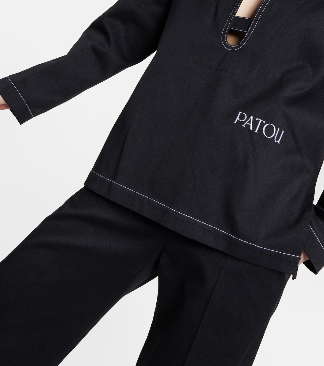 Top en coton à logo | Patou
