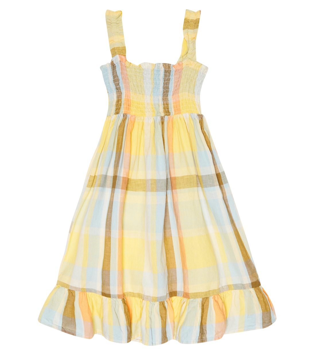 Kleid Roberta aus Baumwolle und Leinen | The New Society