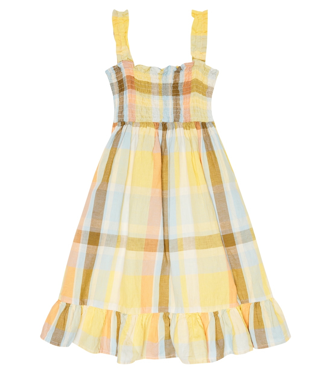 Kleid Roberta aus Baumwolle und Leinen | The New Society