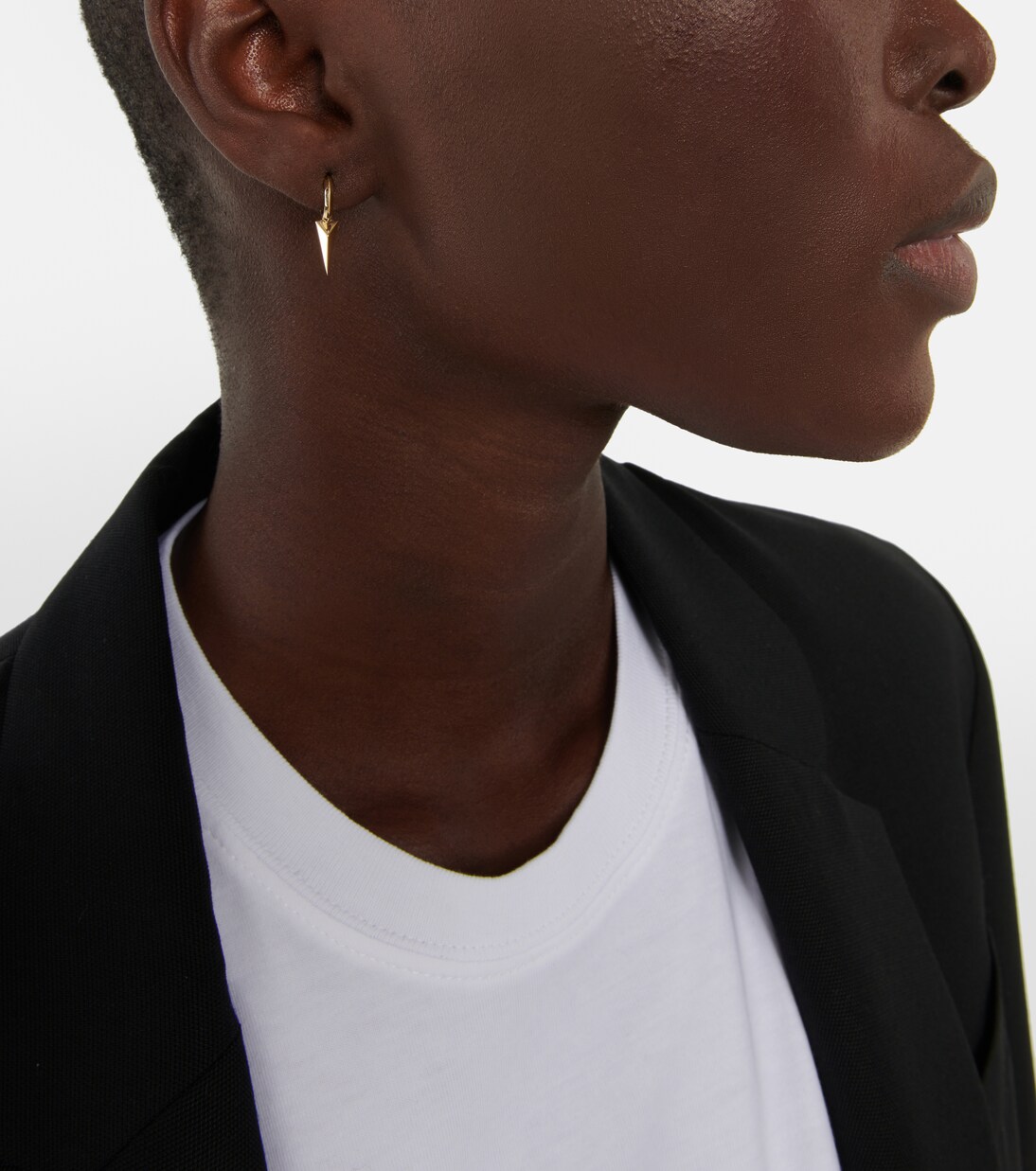 Single long earrings discount