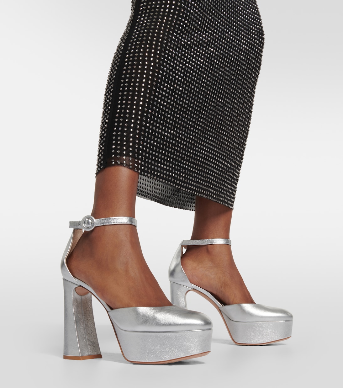 Pumps con plateau Holly D'Orsay 70 | Gianvito Rossi