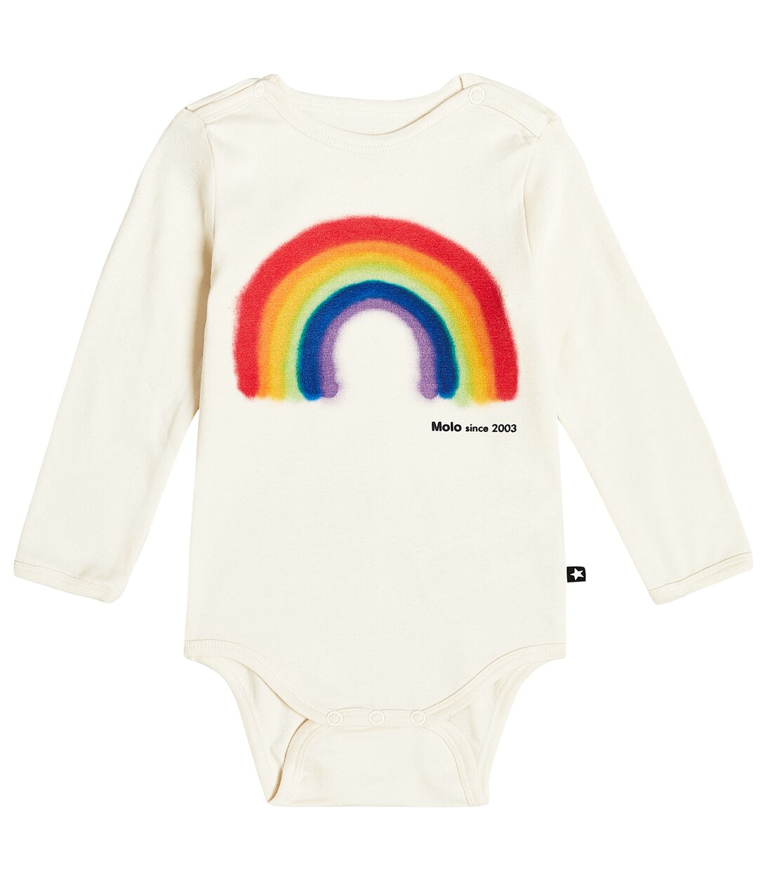 Bebé - mono Foss en mezcla de algodón estampado | Molo