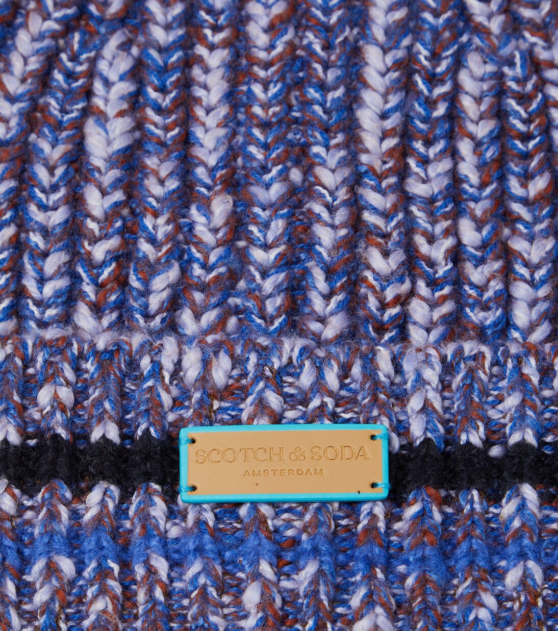 Intarsia cotton-blend beanie | Scotch & Soda Kids