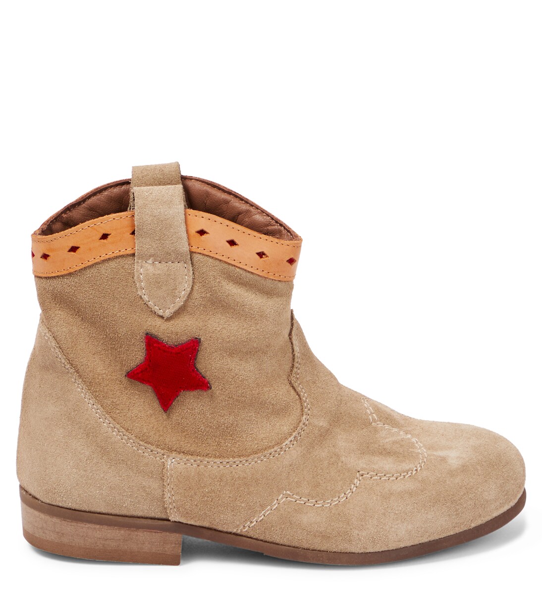 Bottes à appliqué en daim | PèPè