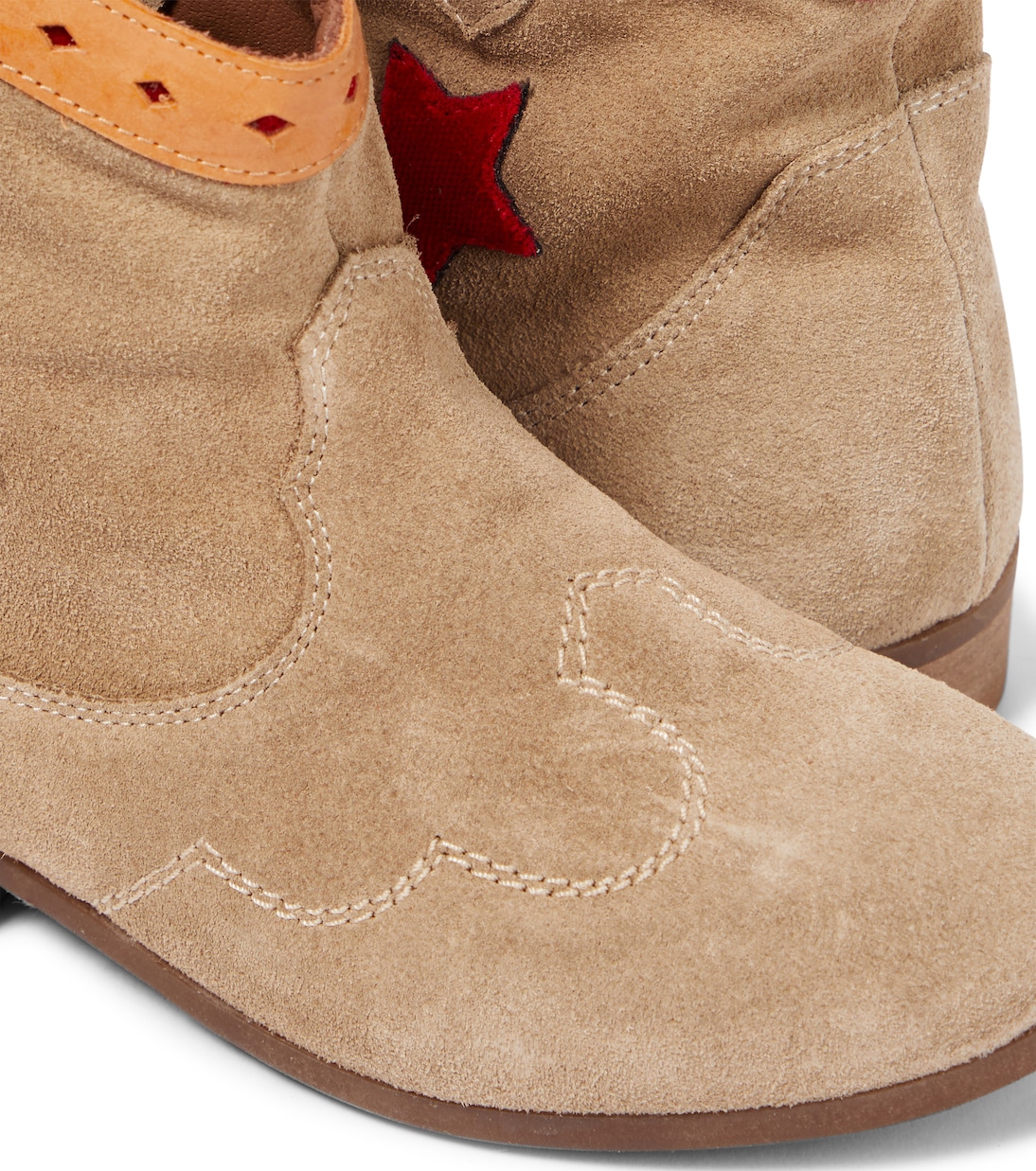 Bottes à appliqué en daim | PèPè