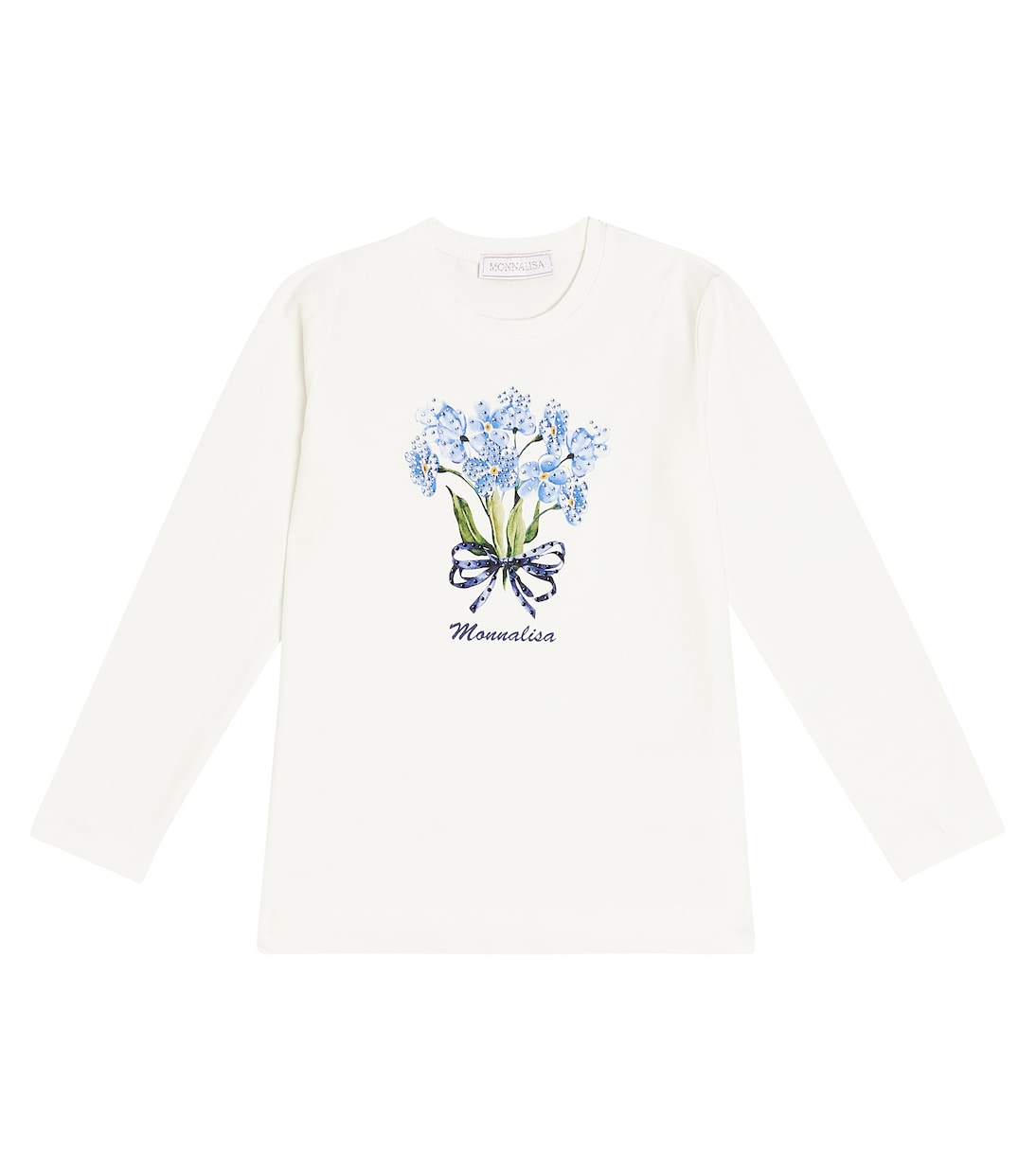 Top in misto cotone con stampa | Monnalisa