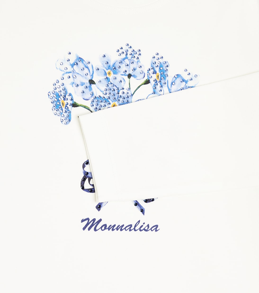 Top in misto cotone con stampa | Monnalisa