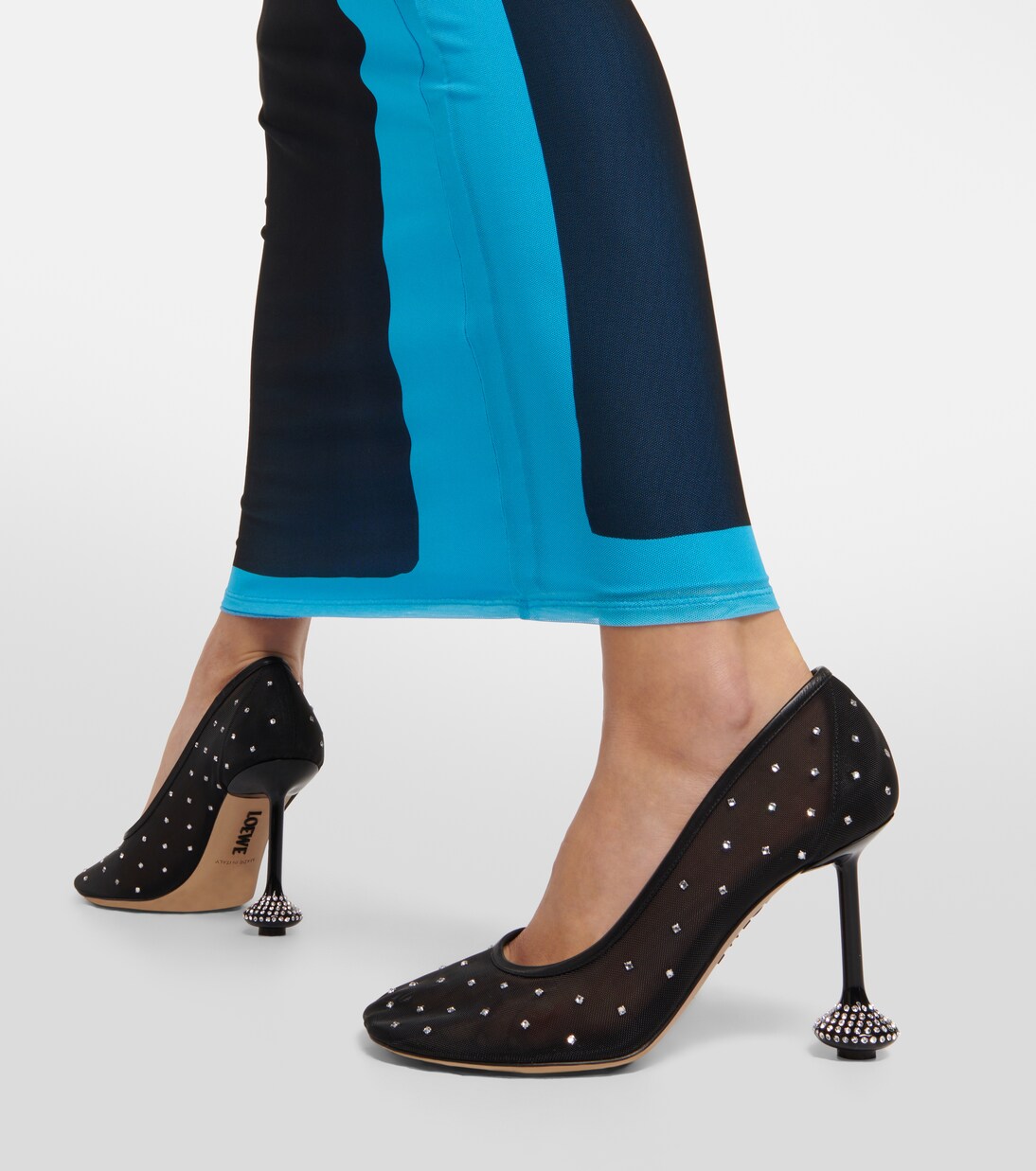 Toy embellished mesh pumps | Loewe
