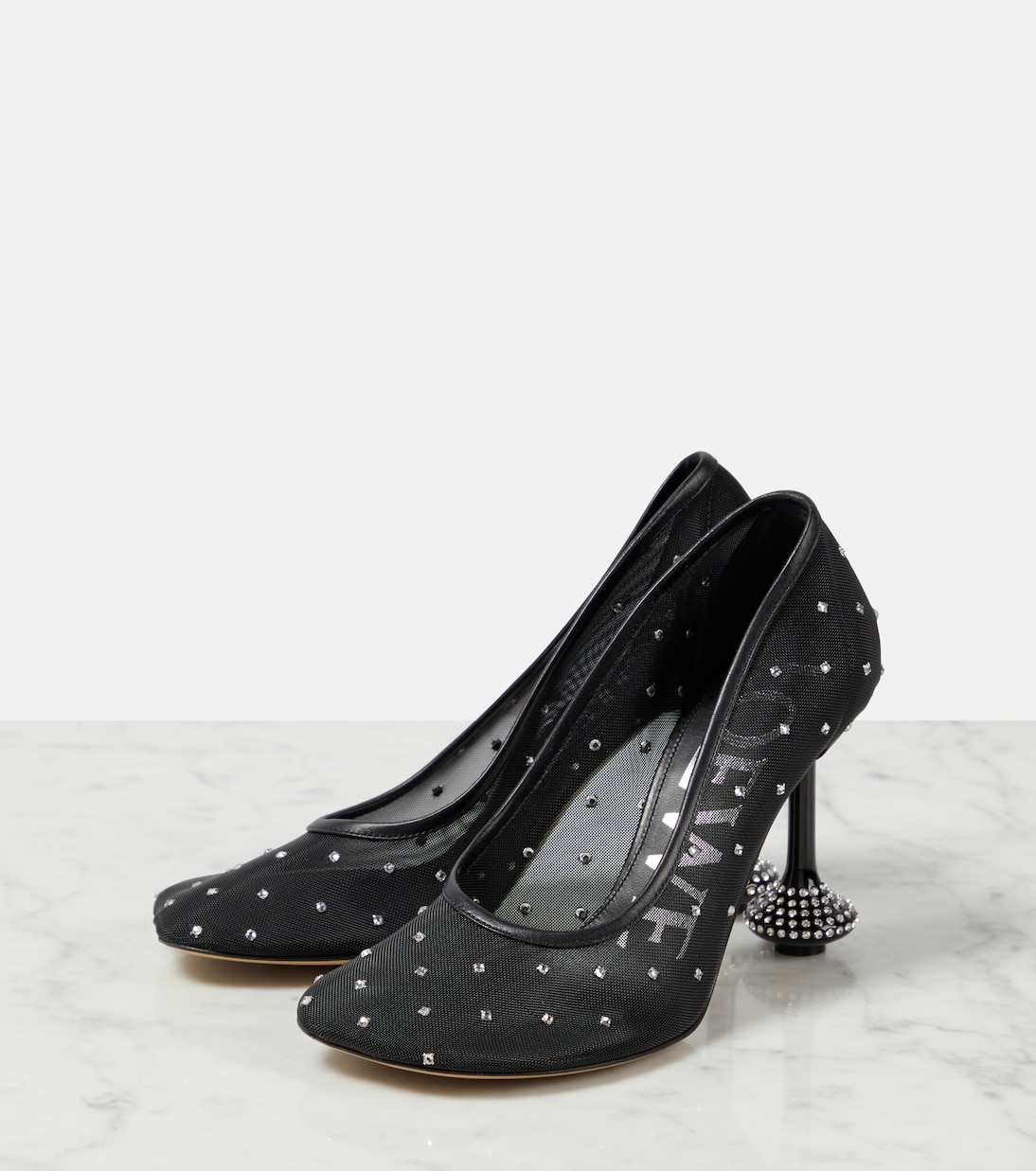 Toy embellished mesh pumps | Loewe