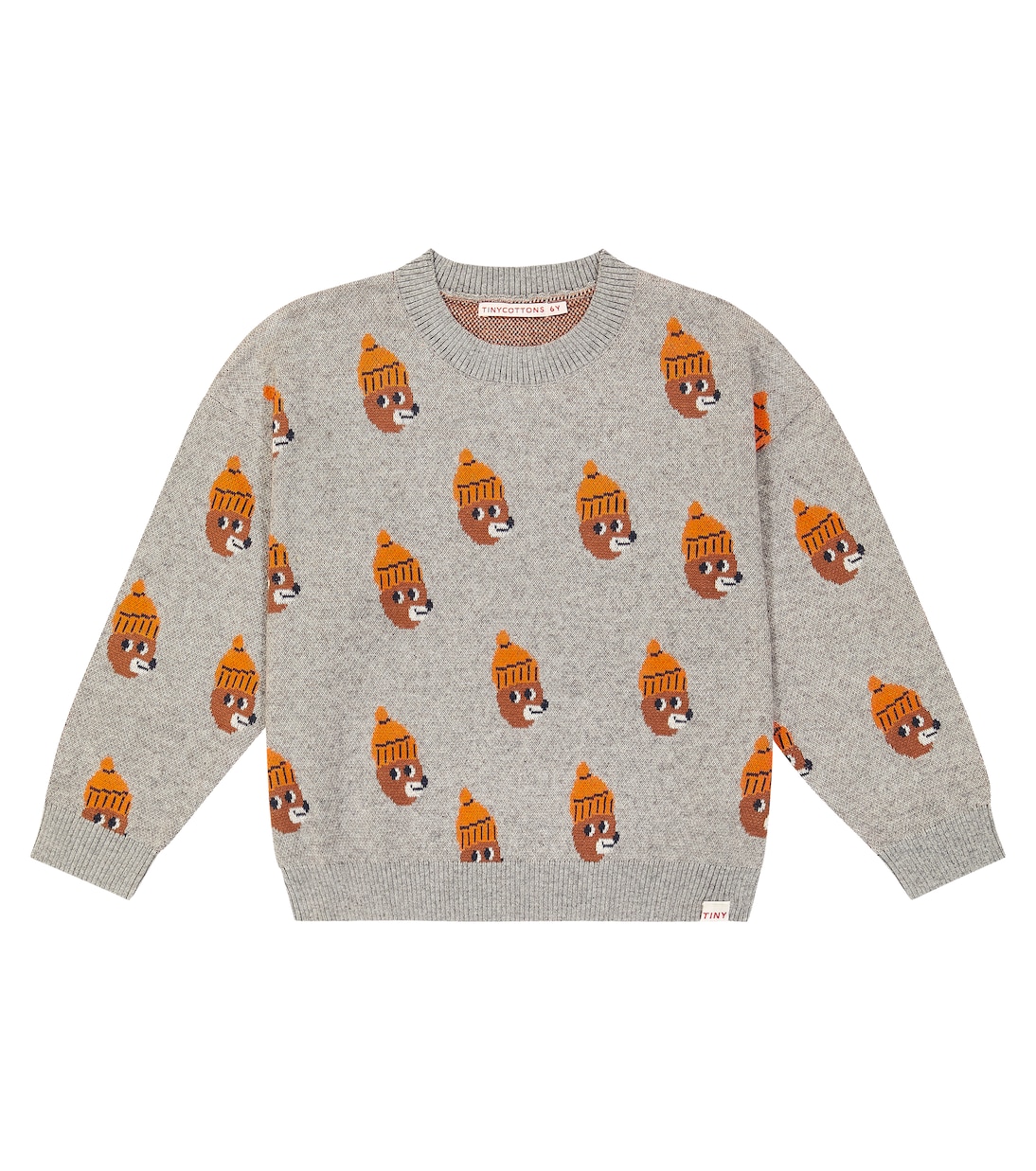 Bears cotton and wool sweater | Tinycottons