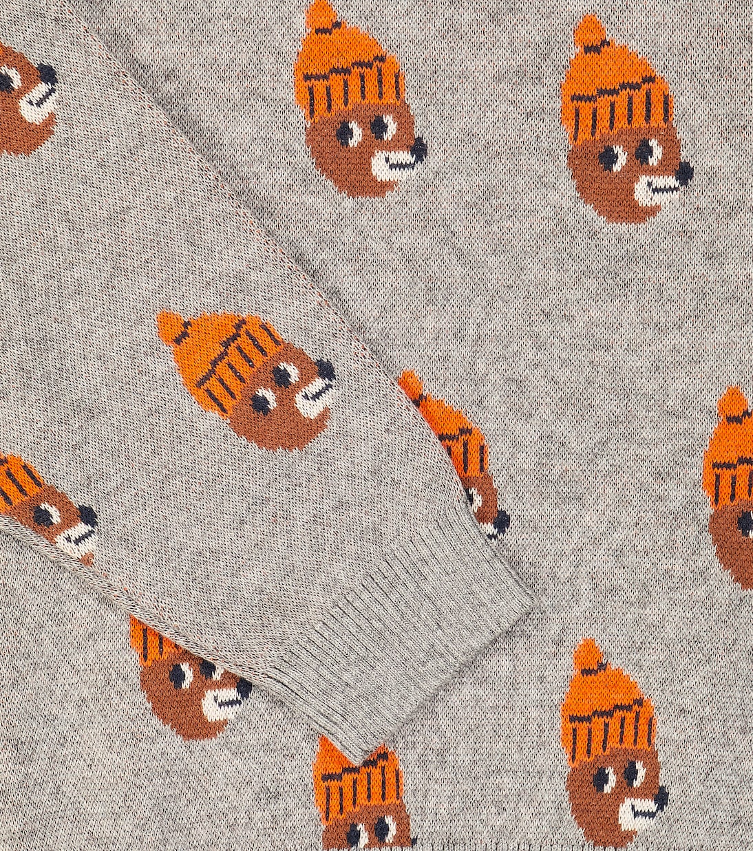 Bears cotton and wool sweater | Tinycottons
