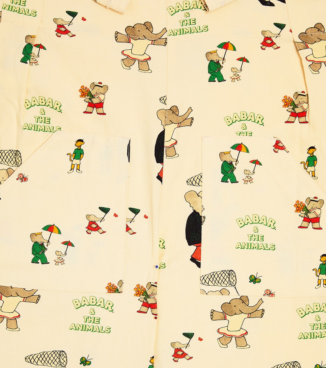 Mammoth cotton and linen overalls | The Animals Observatory