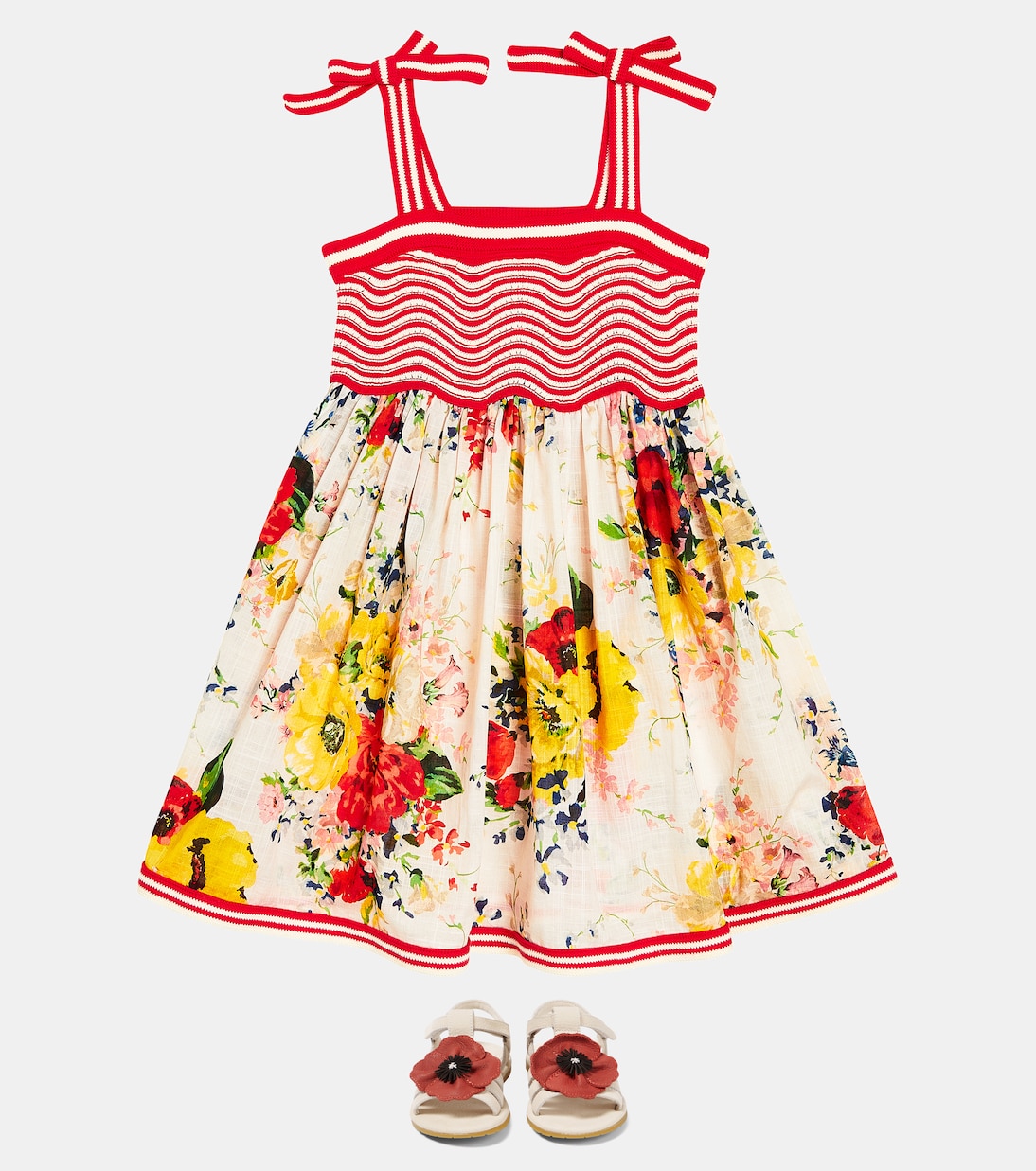 Kleid Alight aus Baumwolle | Zimmermann Kids