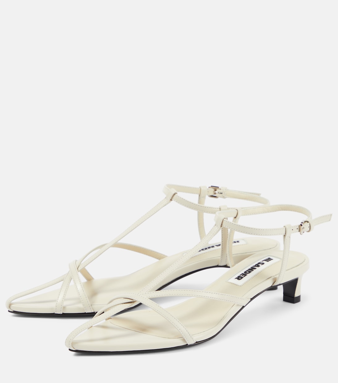 Sandalen aus Leder | Jil Sander