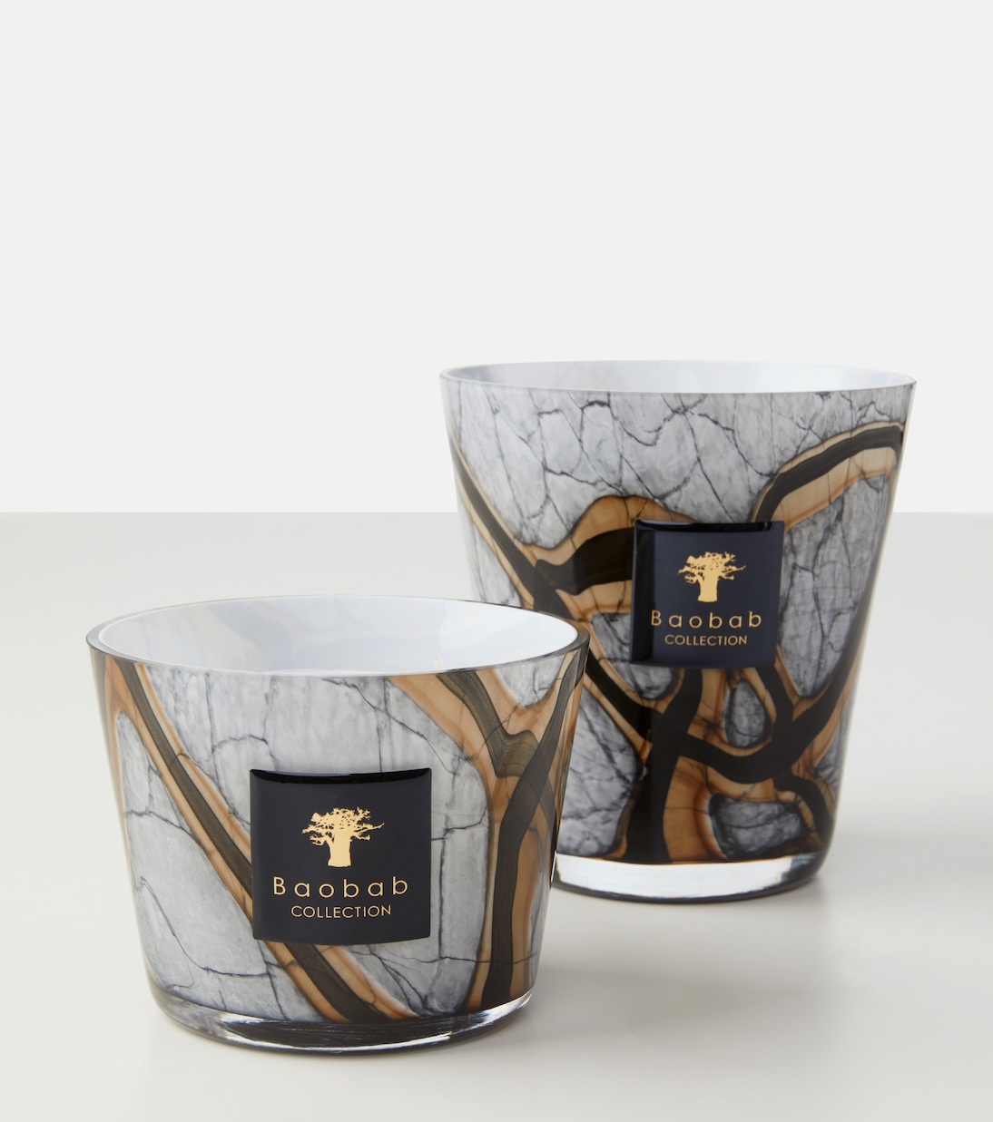 Stones Marble Medium scented candle | Baobab Collection