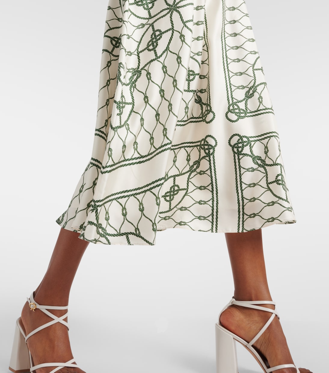 Bedrucktes Hemdblusenkleid aus Seiden-Twill | Tory Burch