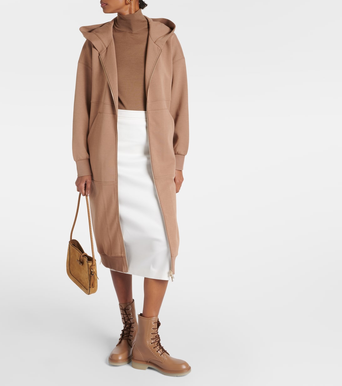 Schnürstiefel aus Leder | Max Mara