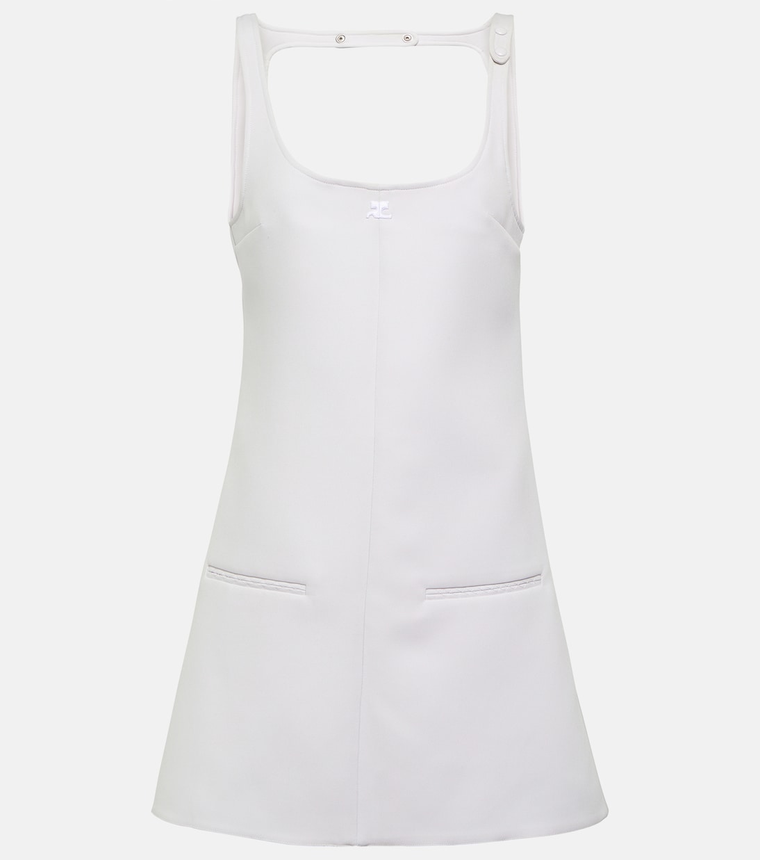 Reedition logo cutout minidress | Courrèges