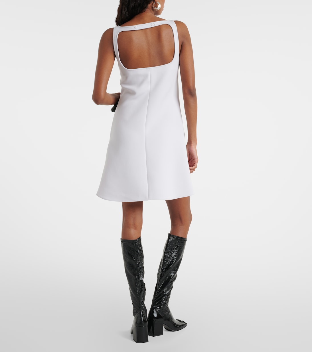Reedition logo cutout minidress | Courrèges