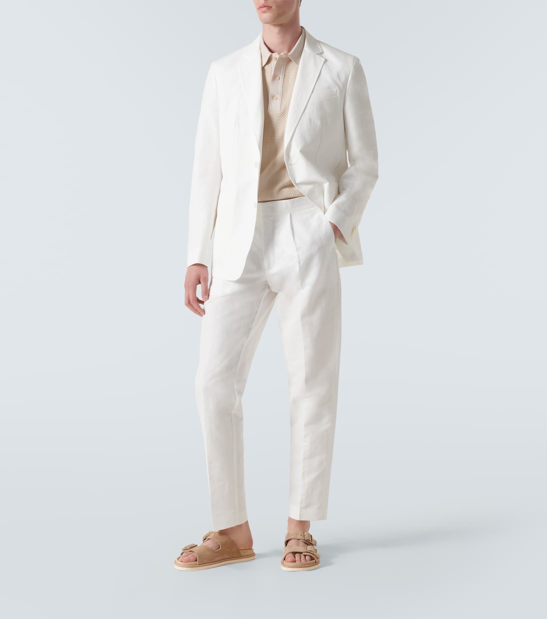 Blazer Thasos Beach aus Leinen und Baumwolle | Orlebar Brown