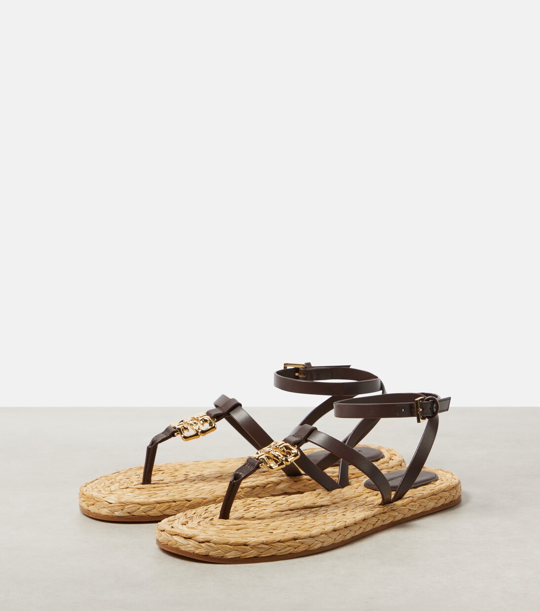 Sandali espadrillas 4G Liquid in pelle | Givenchy