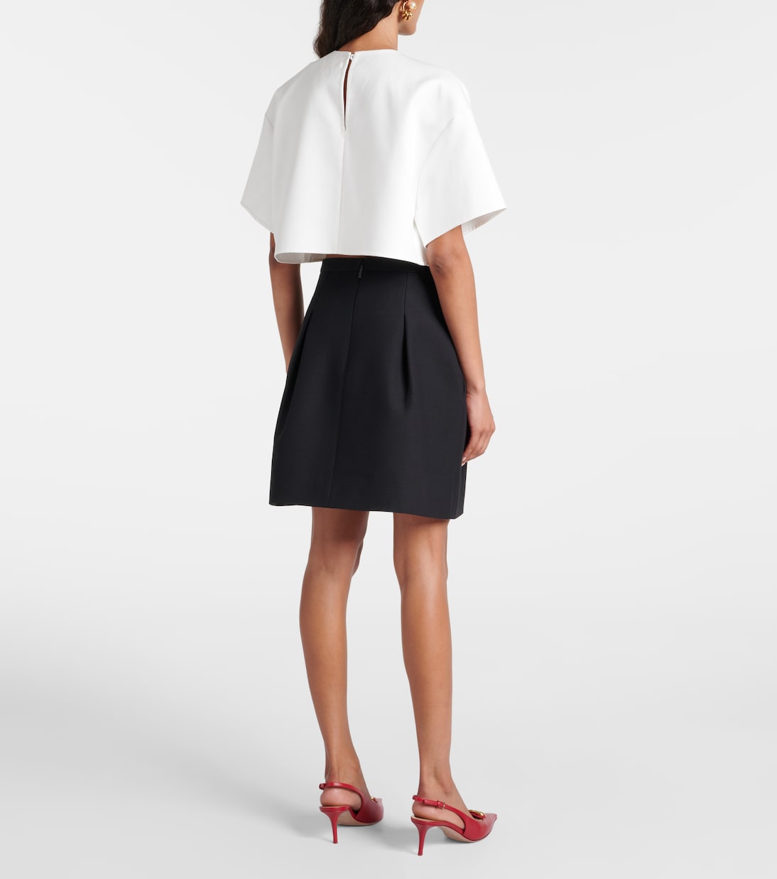 Crepe Couture miniskirt | Valentino