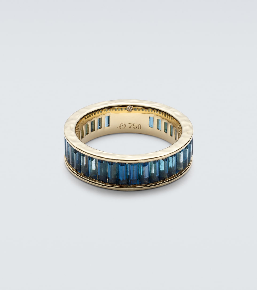 18kt gold ring with with topazes | Octavia Elizabeth