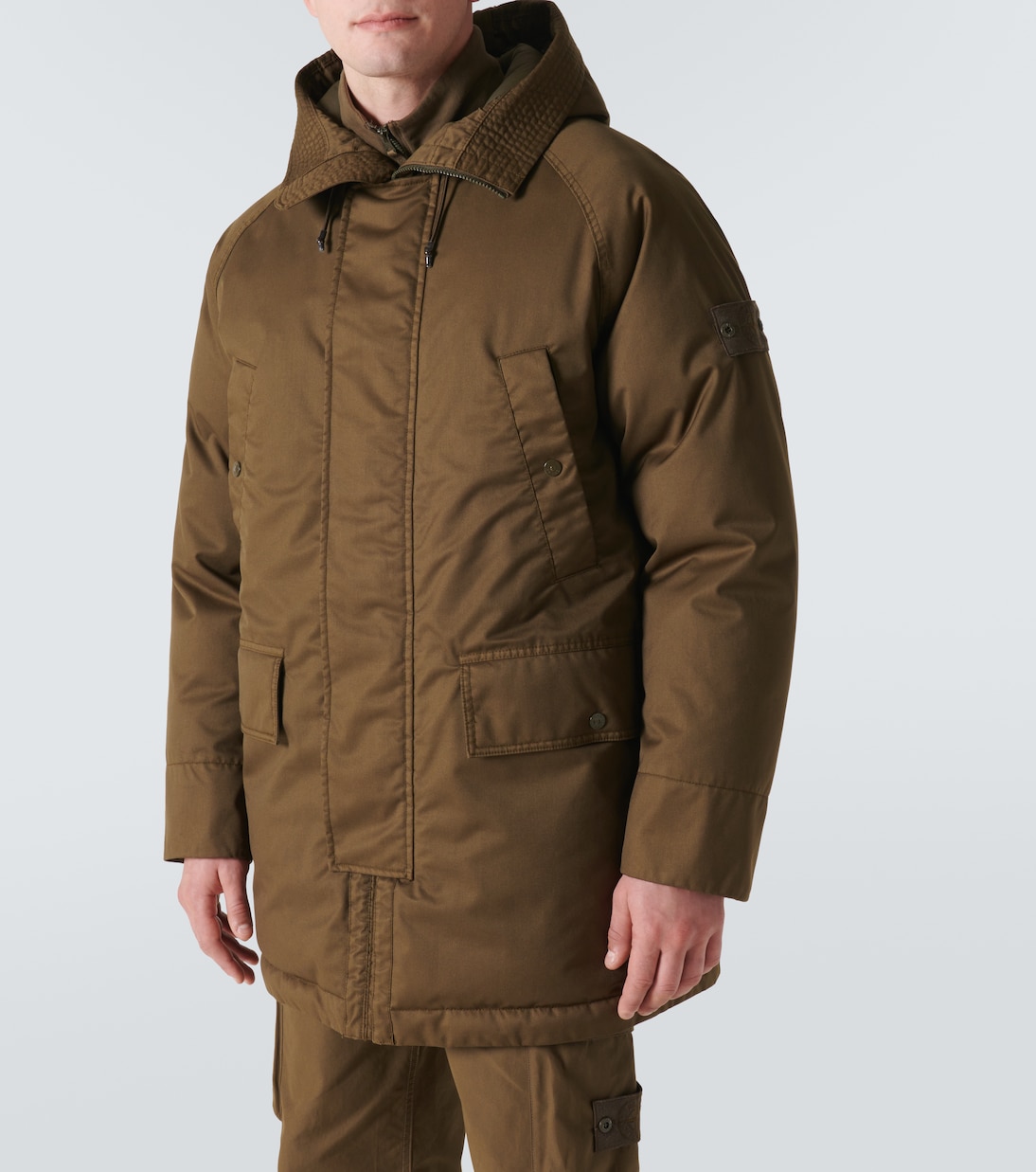 Veste doudoune Ghost Compass en laine vierge | Stone Island