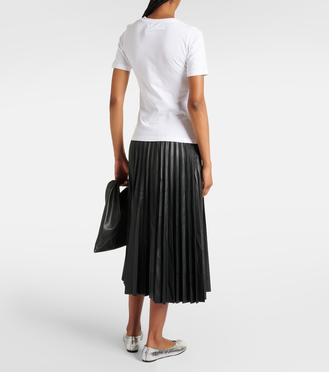 Camiseta de jersey de algodón estampada | MM6 Maison Margiela