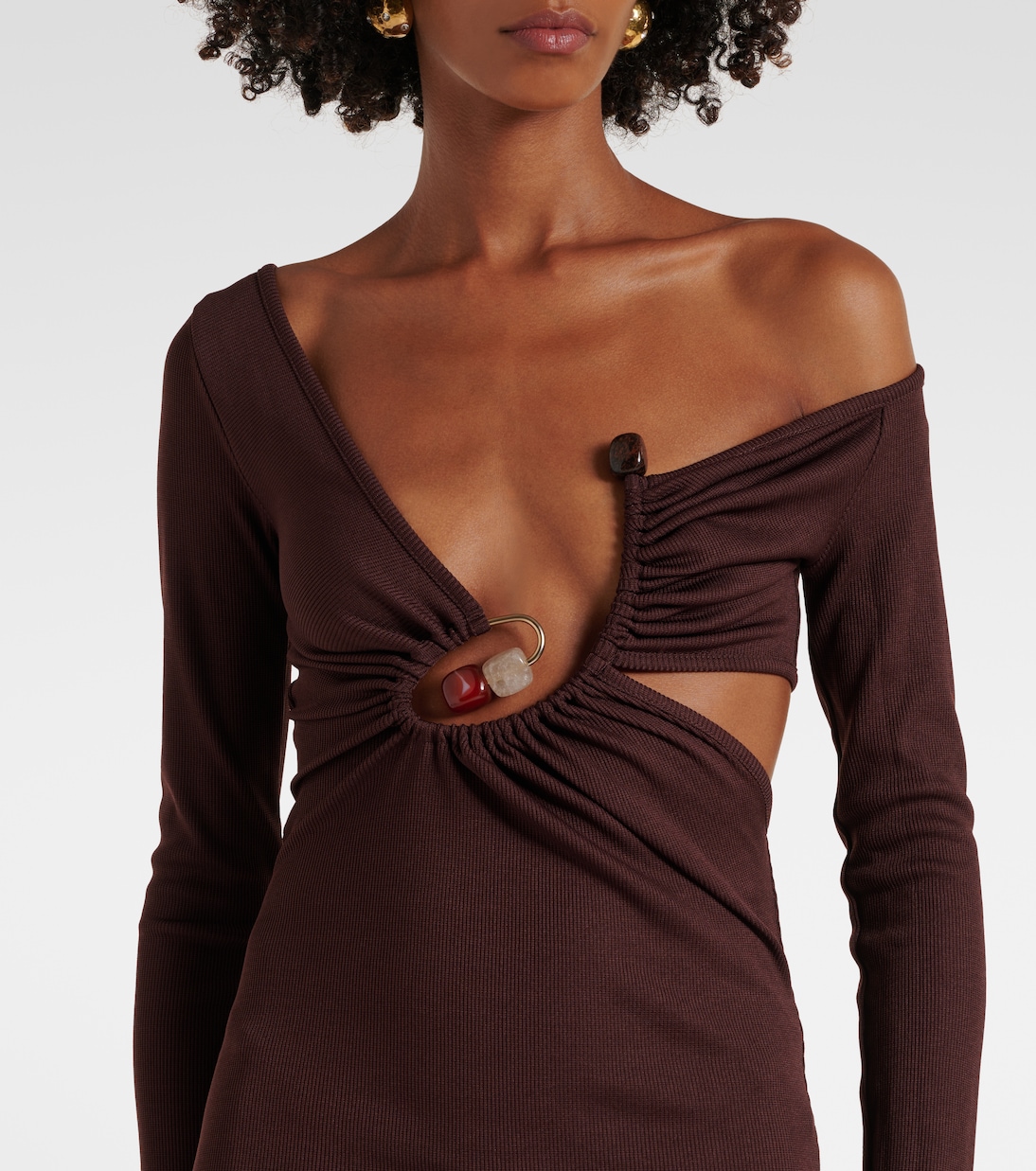 Maxikleid Spiral Crystal  | Christopher Esber