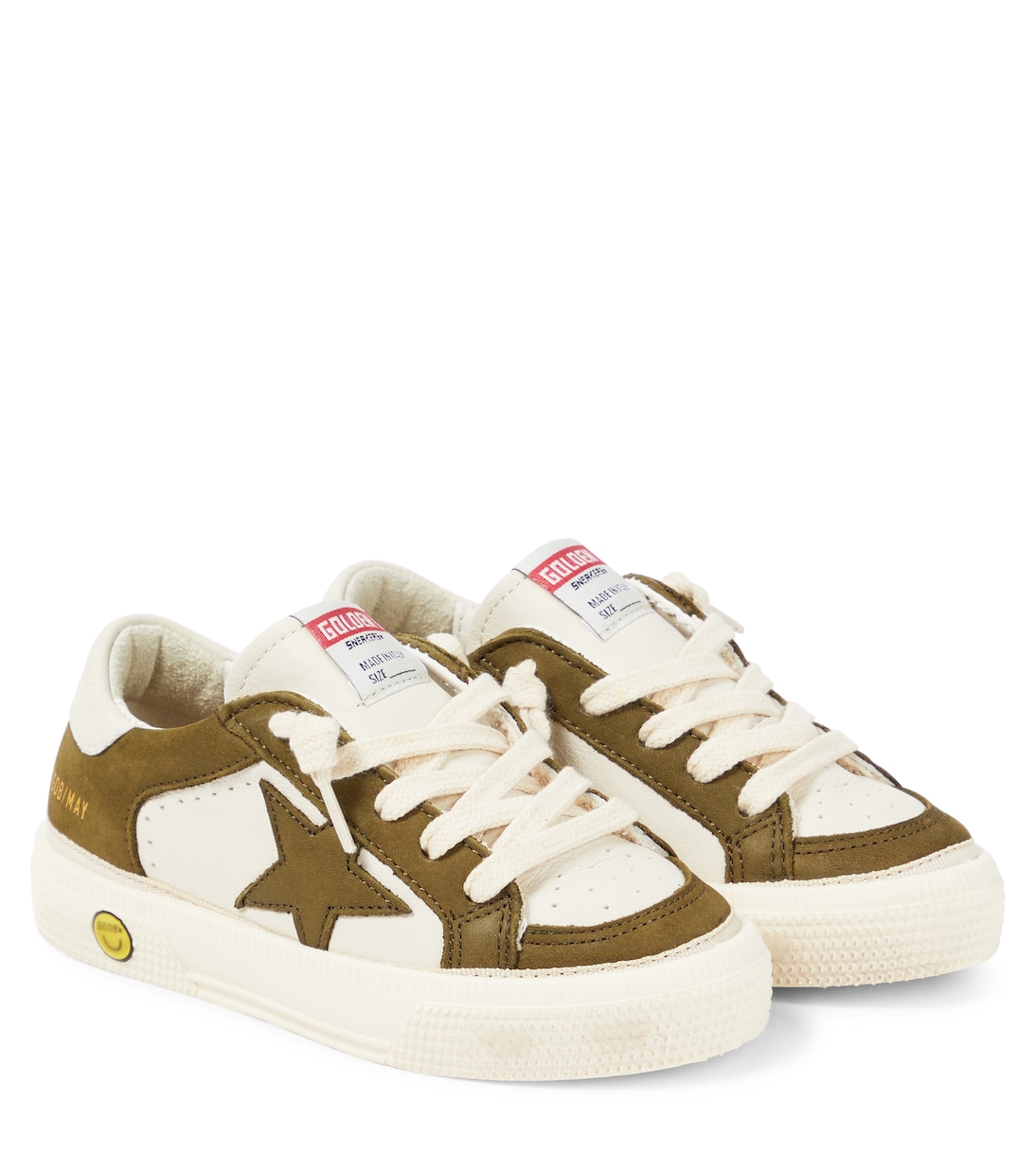 May leather sneakers | Golden Goose Kids