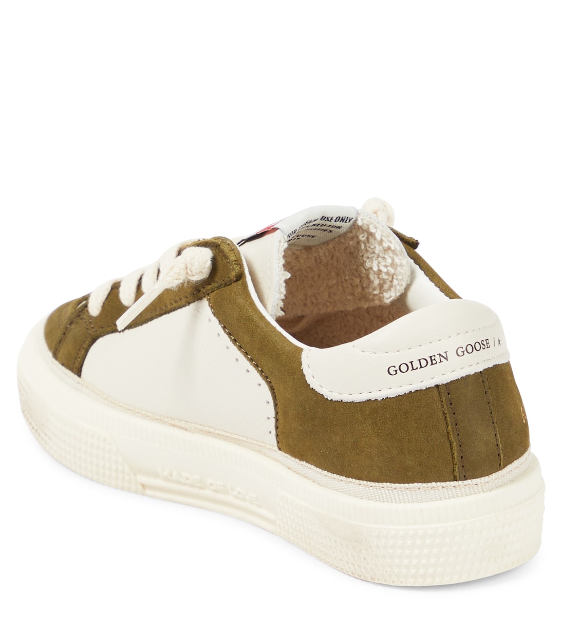 May leather sneakers | Golden Goose Kids