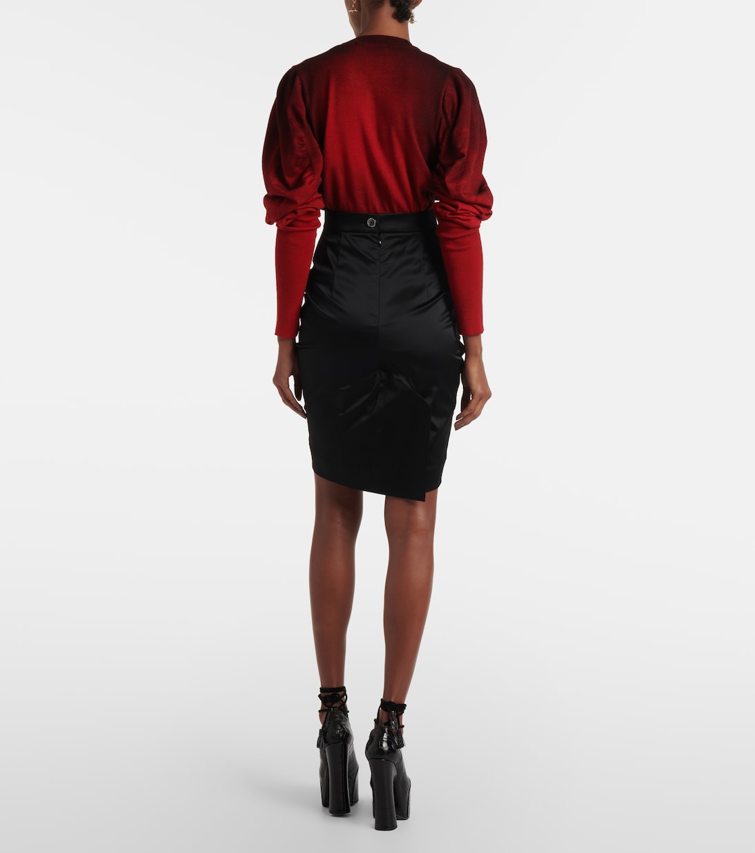 Gonna midi in raso | Vivienne Westwood