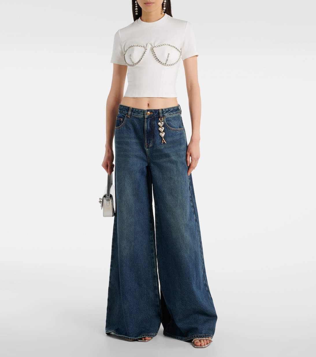 Jeans a gamba larga e vita alta | Area