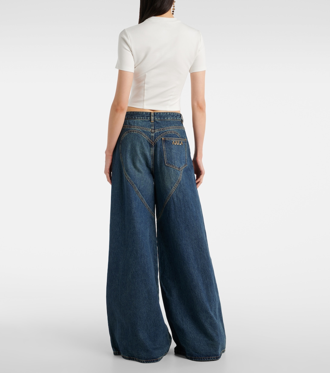 Jeans a gamba larga e vita alta | Area