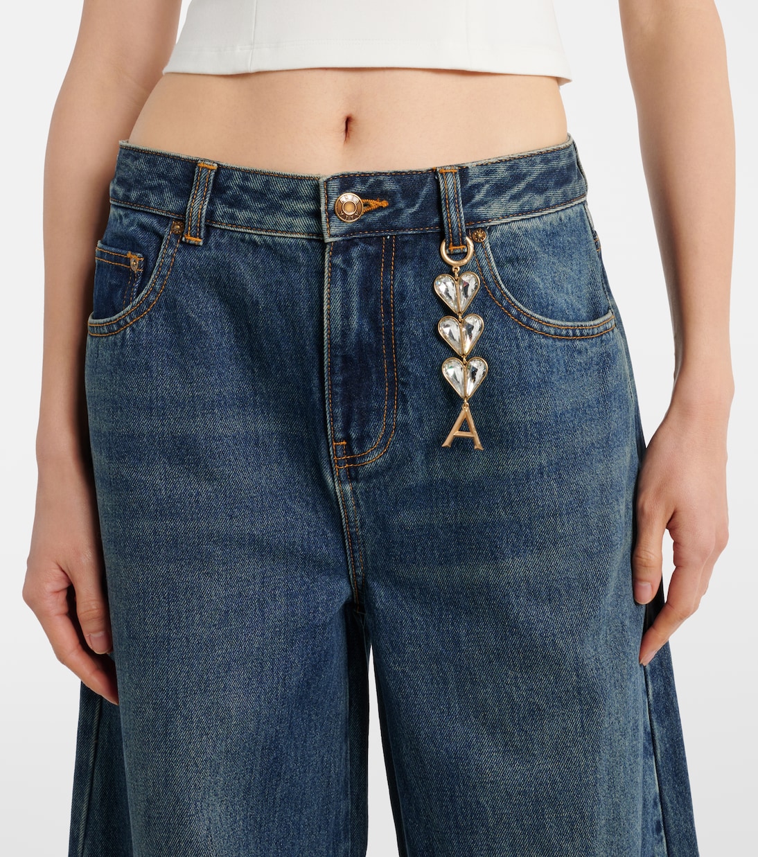 Jeans a gamba larga e vita alta | Area