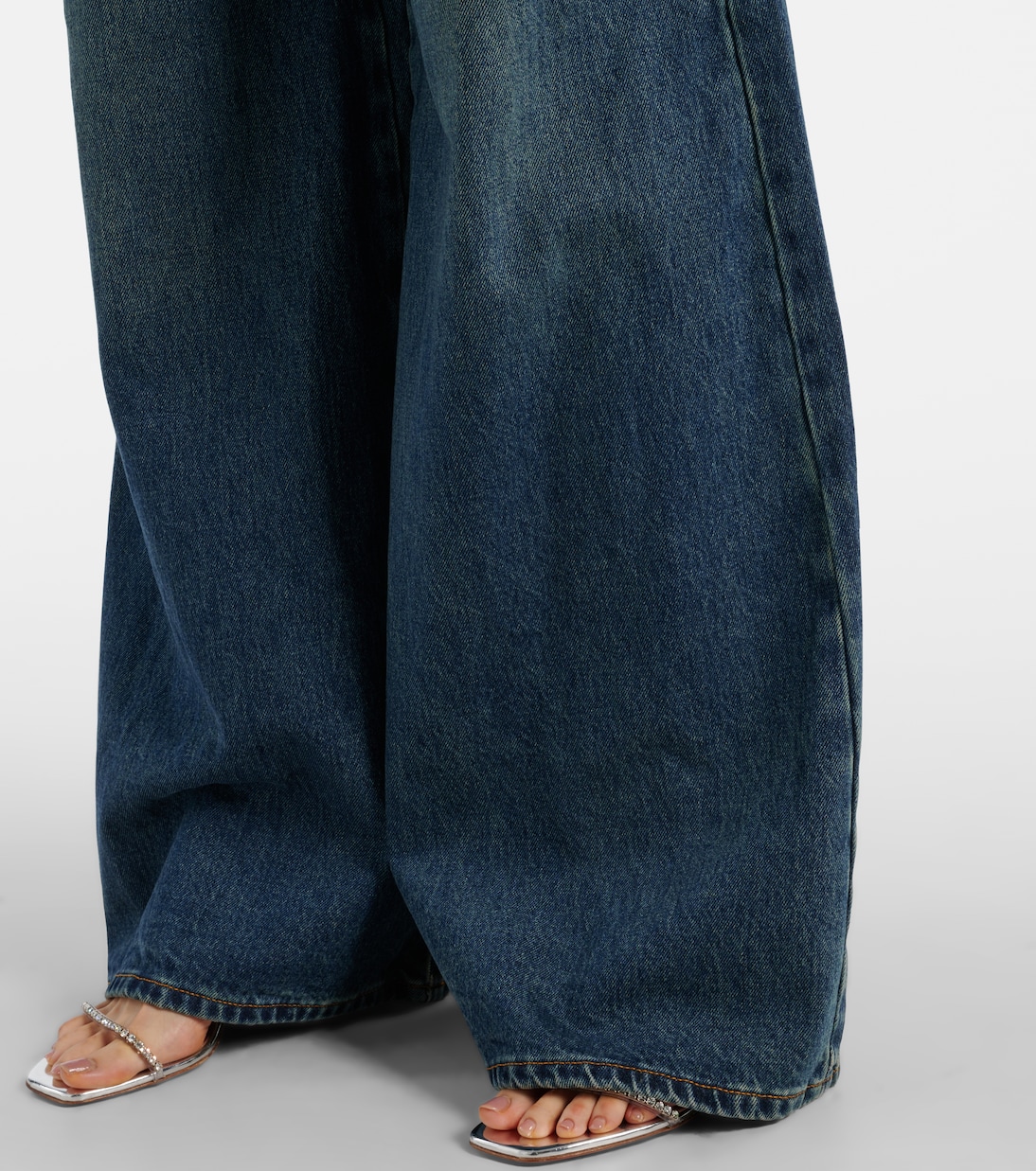 Jeans a gamba larga e vita alta | Area