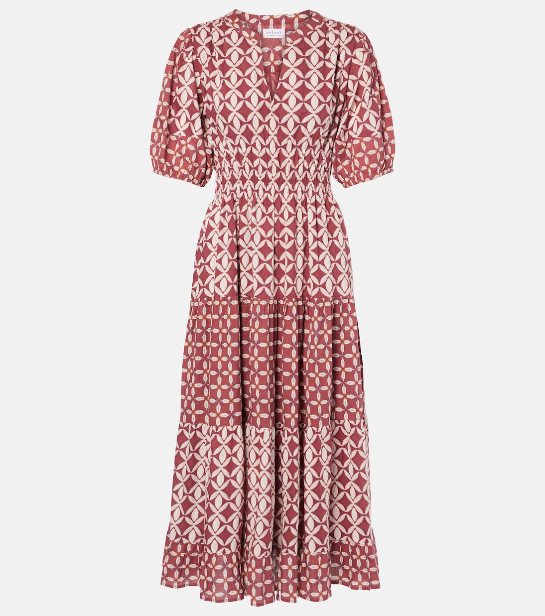 Abito midi Joey in cotone | Velvet