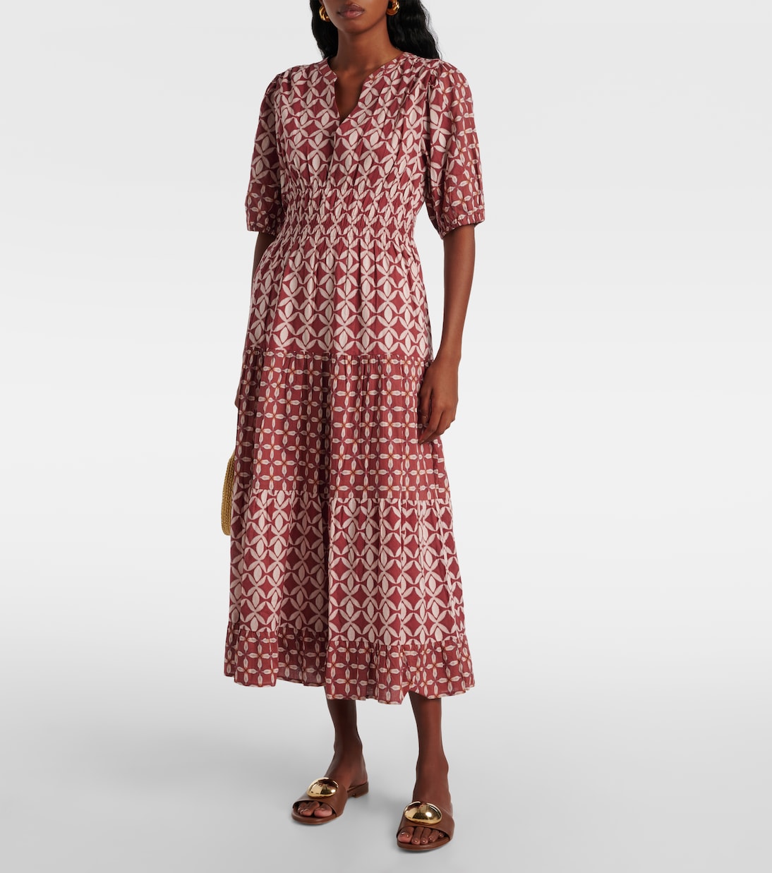 Abito midi Joey in cotone | Velvet