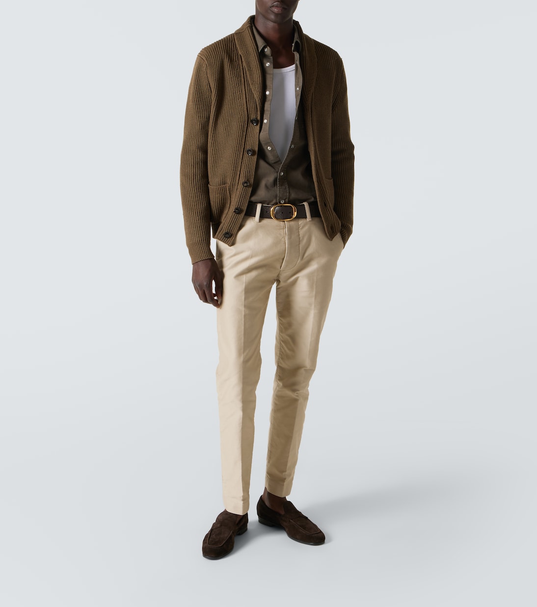 Cardigan in maglia di lana e seta | Tom Ford