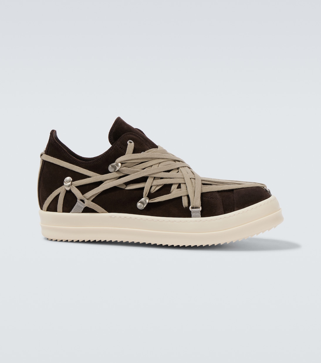 Megalace suede sneakers | Rick Owens