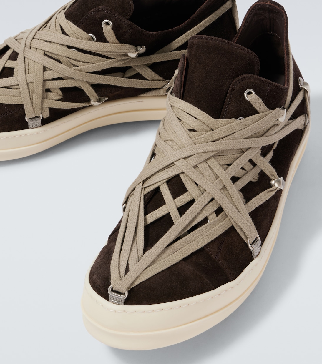 Megalace suede sneakers | Rick Owens